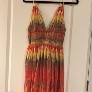 Double strap free people dress